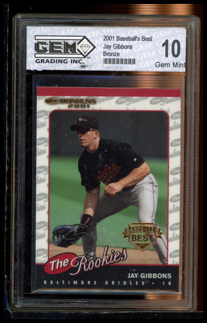 2001 Donruss #R49 Jay Gibbons Baseball's Best The Rookies Bronze Other 10