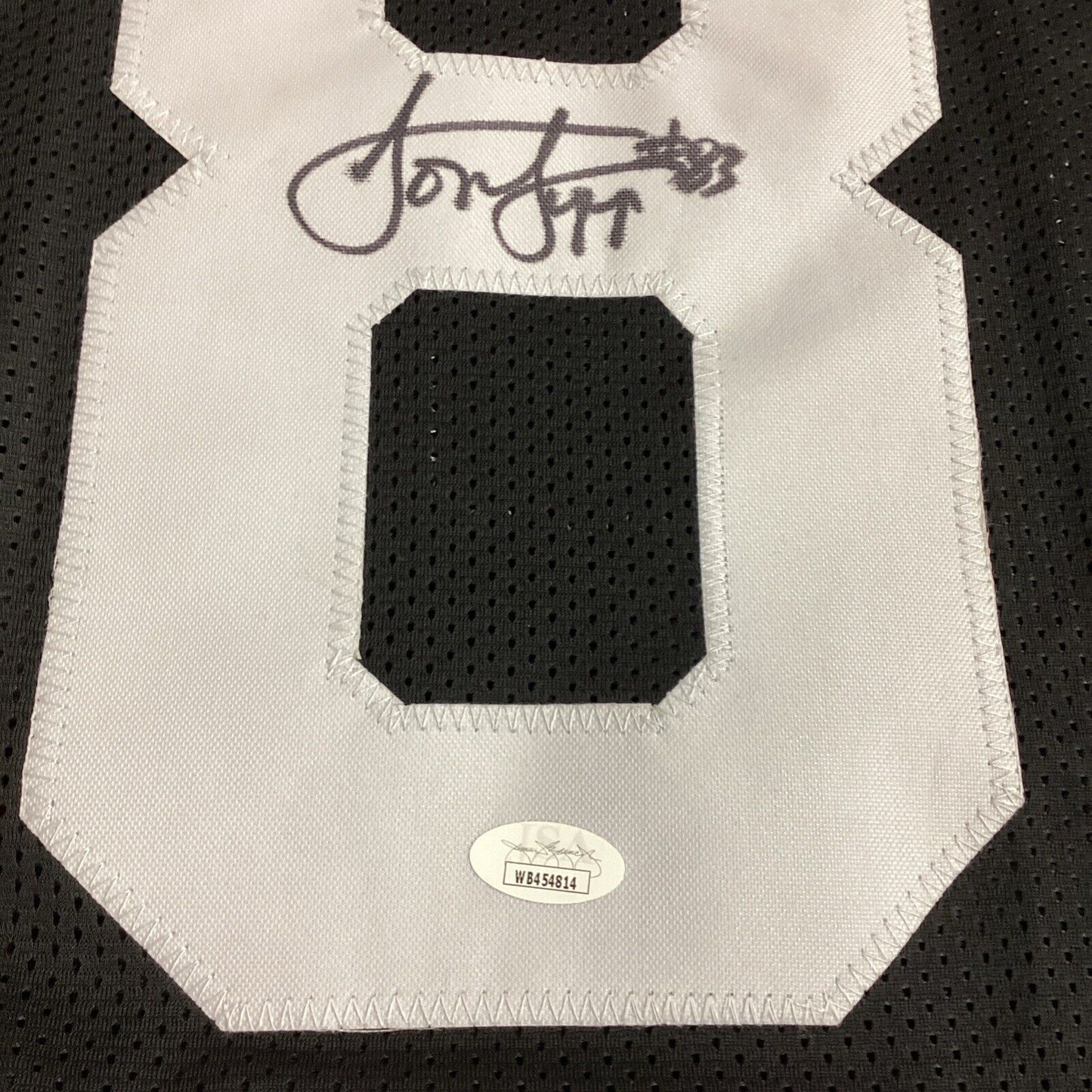 Louis Lipps Signed Pittsburgh Steelers Black "Custom Jersey" With JSA COA