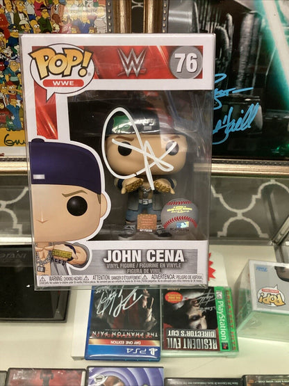 Funko POP! WWE John Cena #76 Vinyl Figure Signed With COA