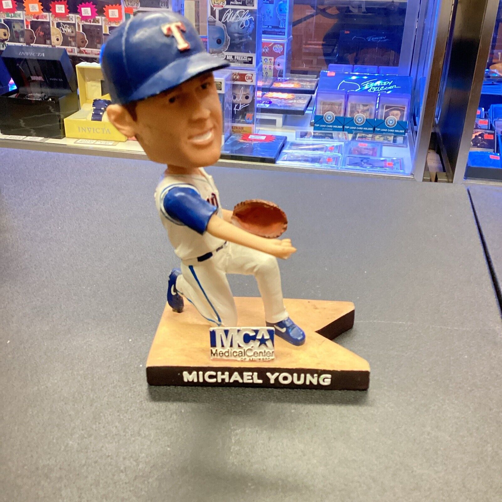 2007 Texas Rangers Michael Young Double Play Combo Bobblehead Series #2