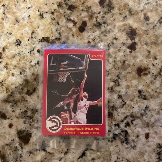 Star company 1985 complete sealed set  Atlanta Hawks