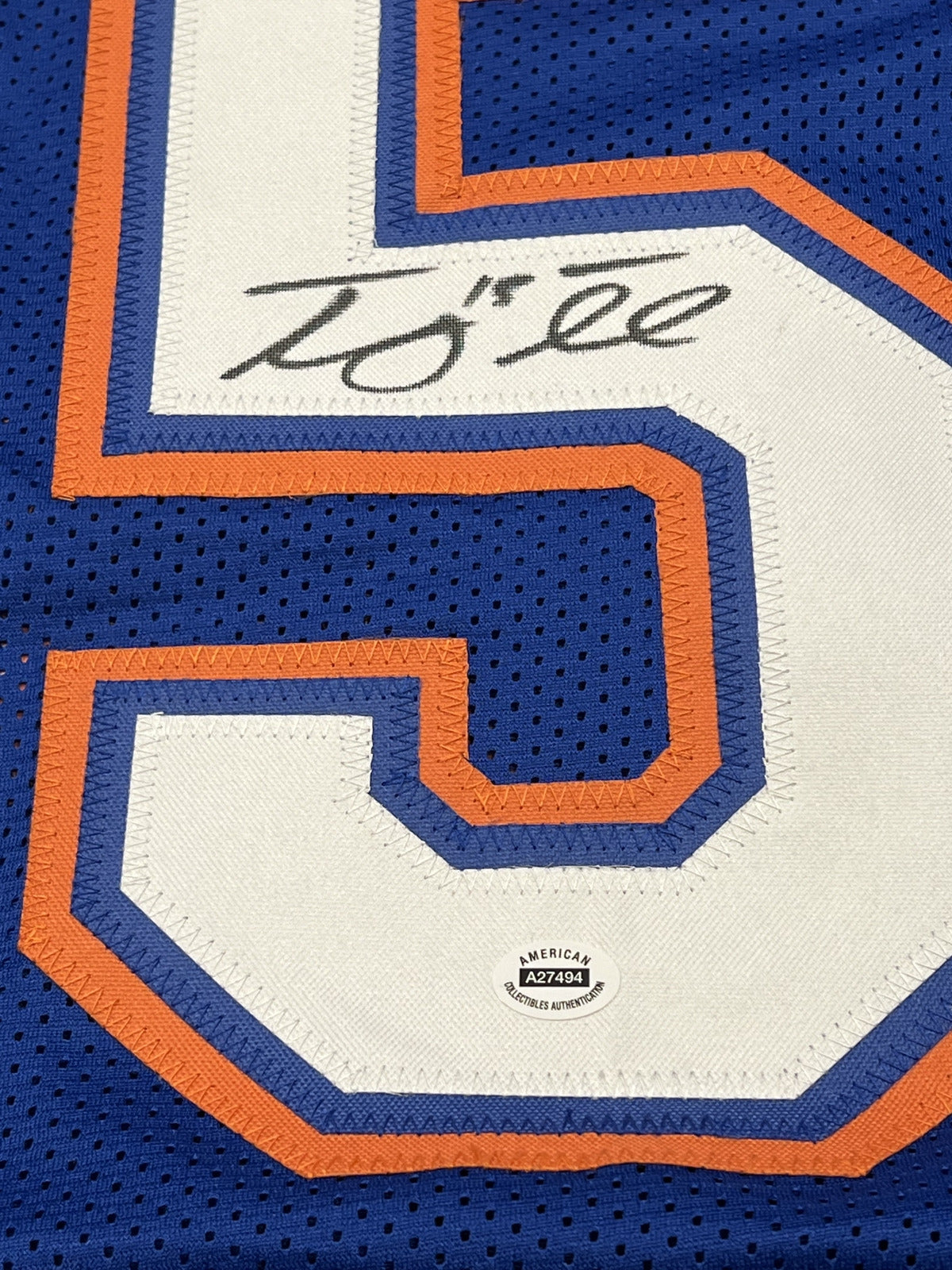 Tim Tebow Signed Florida Gators Blue Jersey