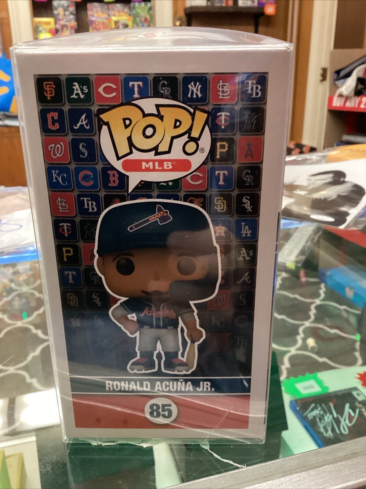 Funko Pop! Vinyl: Ronald Acuña Jr. #85 Signed With COA