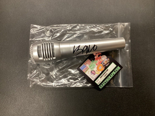 Bono U2 Autographed Microphone w/ COA