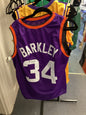 Charles Barkley #34 Phoenix Suns Signed Purple Jersey