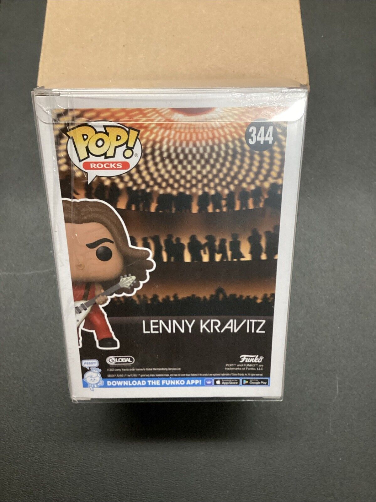 Lenny Kravitz Signed Autograph Funko Pop #344 With COA