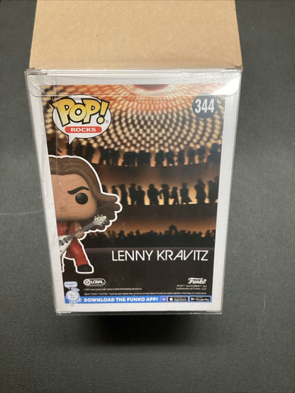 Lenny Kravitz Signed Autograph Funko Pop #344 With COA