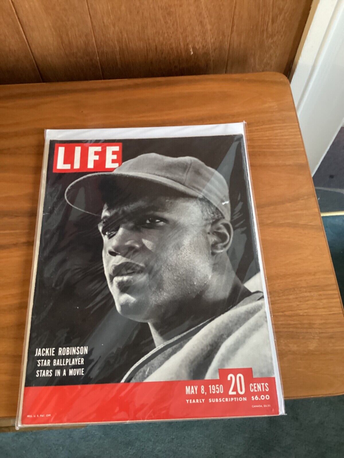 1950 Jackie Robinson life magazine