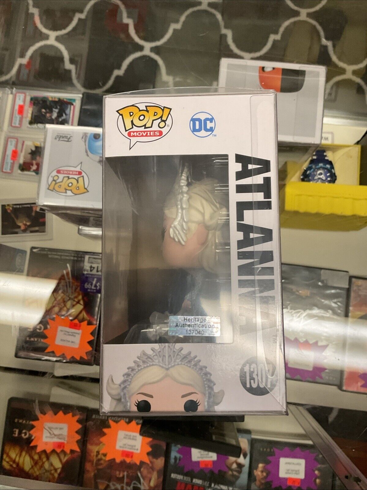 FUNKO POP! MOVIES: Aquaman 2 - Atlanna Signed Nicole Kidman COA