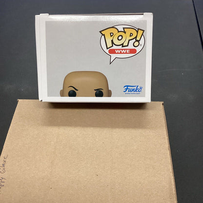 Funko Pop! Vinyl: WWE - The Rock #137 Signed By Dwayne Johnson With COA