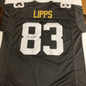 Louis Lipps Signed Pittsburgh Steelers Black "Custom Jersey" With JSA COA