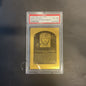 1983 Hall Of Fames Rube Waddell Metallic Plaque Card PSA 6
