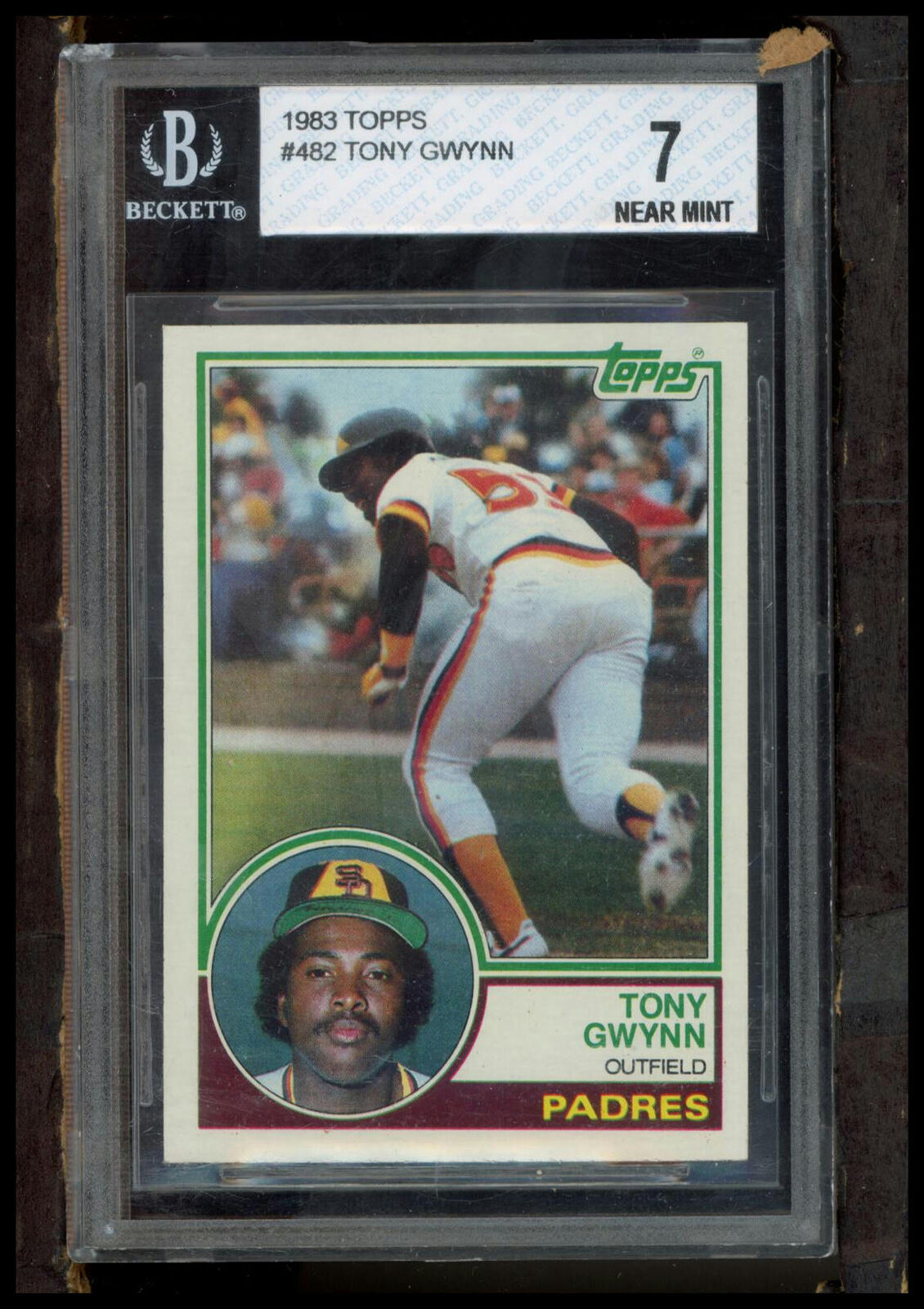 1983 Topps #482 Tony Gwynn BGS 7