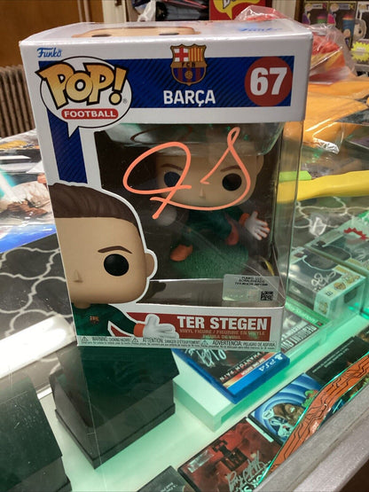 TER STEGEN - FC Barcelona - Funko Pop! #67 Signed With COA