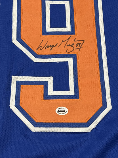 Wayne Gretzky Signed Jersey - Oilers Blue