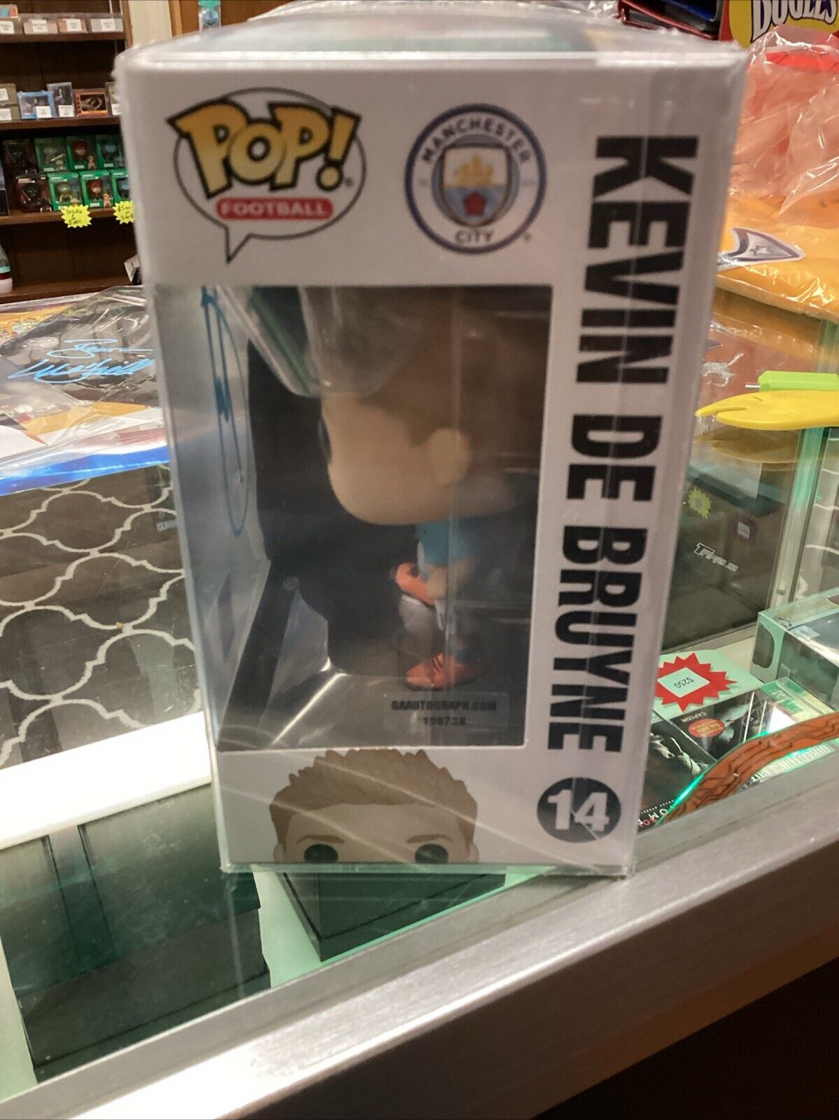 Funko Pop! Vinyl: Kevin De Bruyne #14 Signed With COA