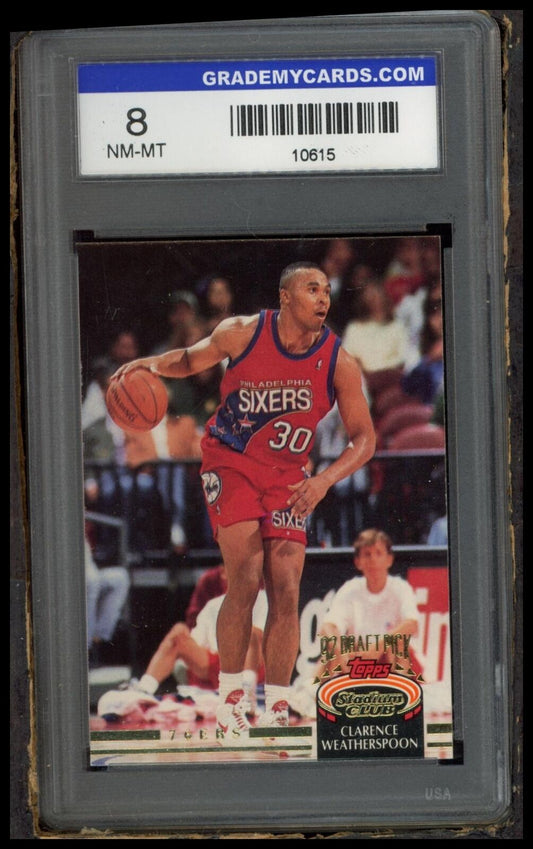 1992-93 Stadium Club #346 Clarence Weatherspoon Other 8