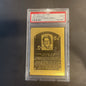 1983 Hall of Fame Joe Medwick metallic plaque Card PSA 9