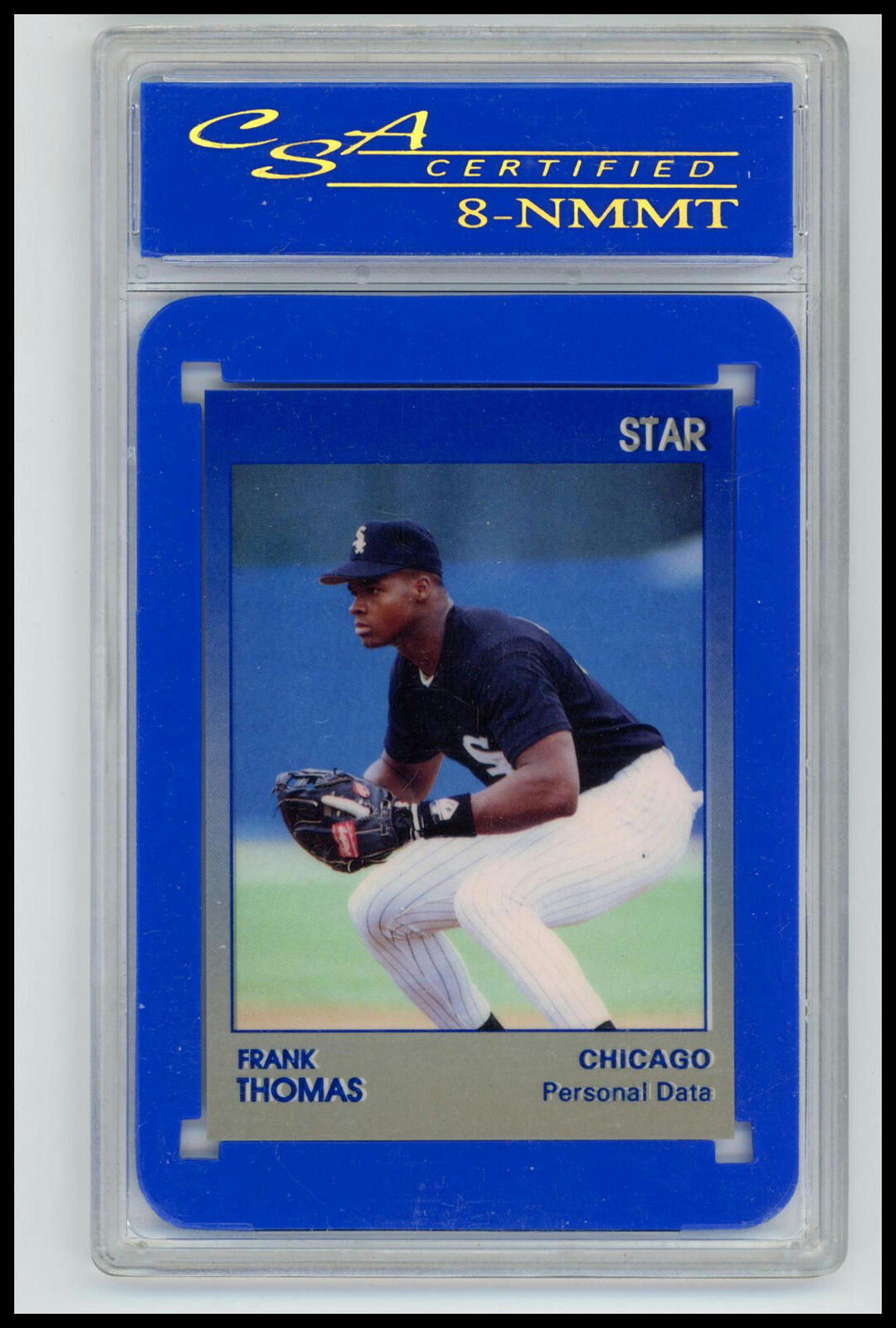 1991 Star Frank Thomas Blue #11 Frank Thomas Other 8