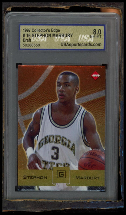 1997 Collector's Edge #16 Stephon Marbury Other 8