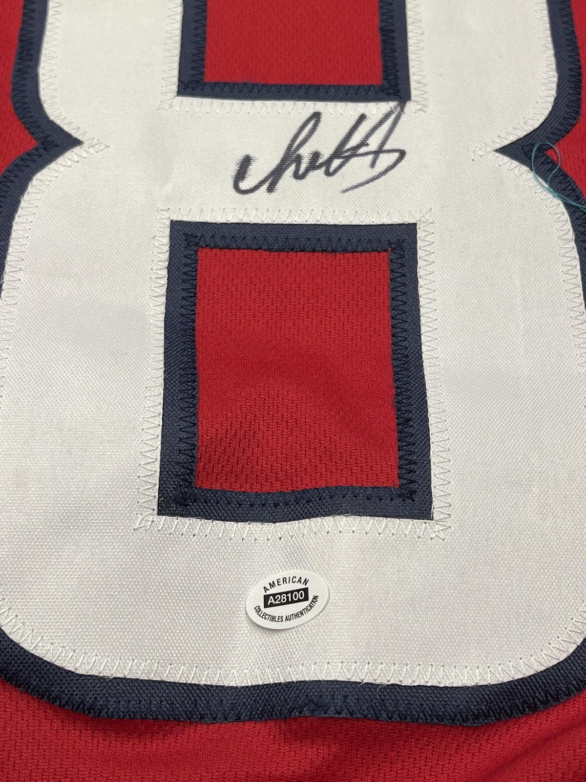 Alex Ovechkin Signed Washington Capitals Red Jersey with COA