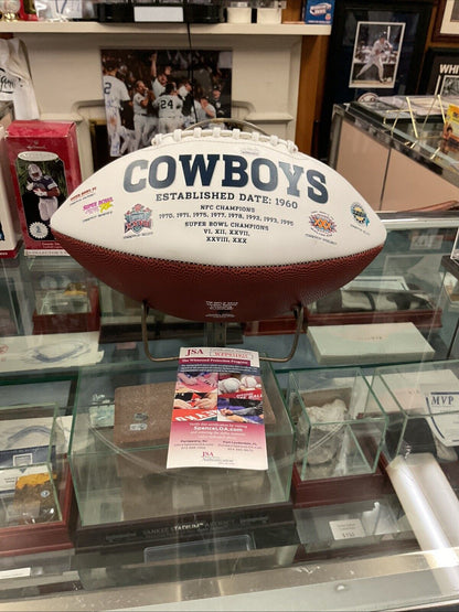 Michael Gallup autographed owboys footall Super Bowl championship JSA Coa 
