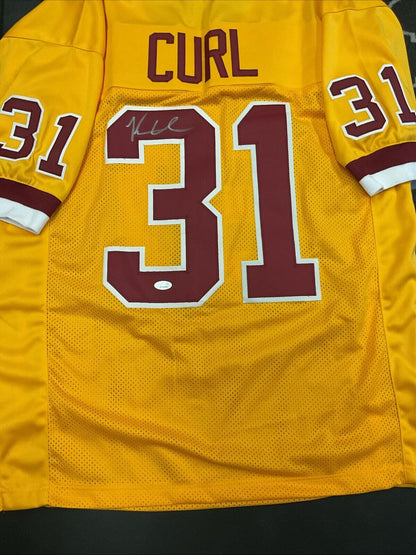 Kamren Curl Signed Washington Redskins Jersey JSA COA