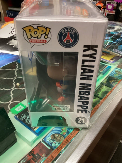 Funko Pop! Vinyl: Kylian Mbappe #21 Signed With COA