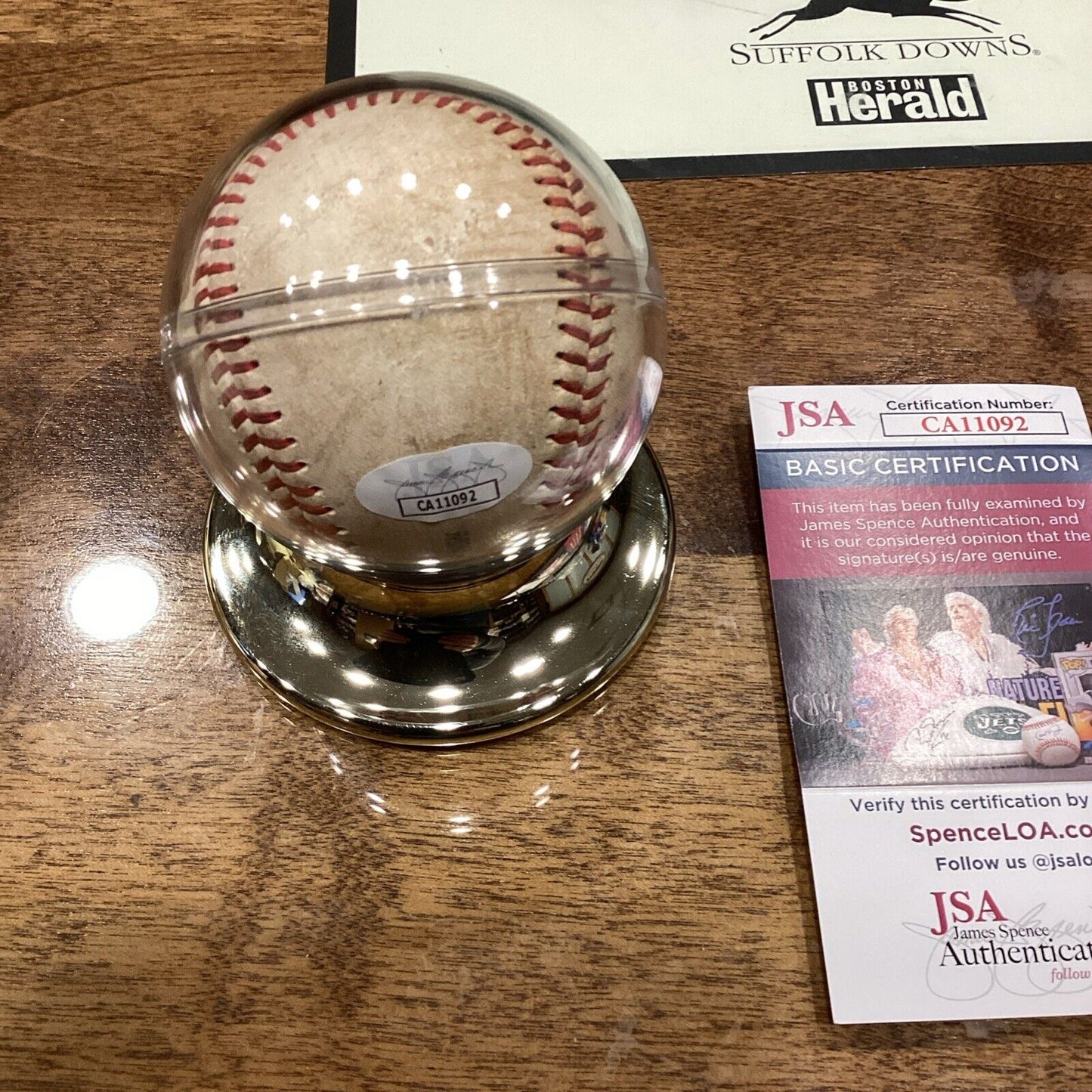 Frank Thomas Signed Rawlings Baseball With JSA COA