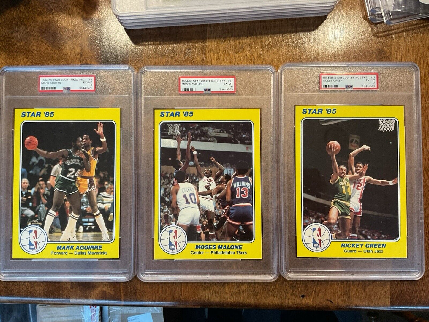 Complete Graded Series 1 NBA Court Kings Star 85/1 To 25 Graded  PSA Grades Vary