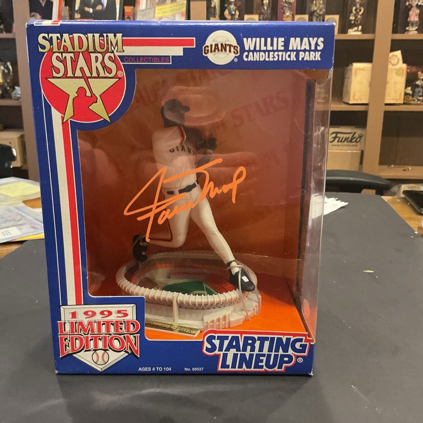 1993 Stadium stars Willie Mays candlestick Park autographed COA brand new inbox
