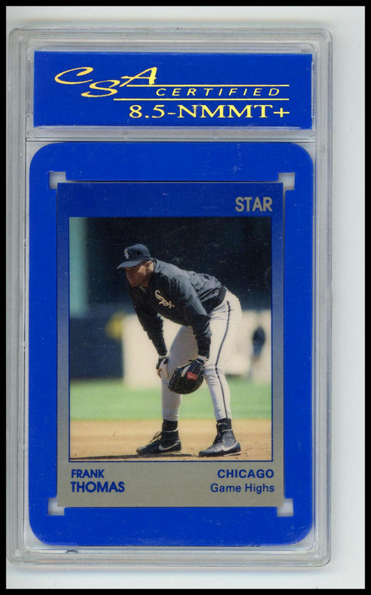 1991 Star Frank Thomas Blue #9 Frank Thomas Other 8.5