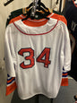 Nolan Ryan #34 Texas Rangers Signed White Jersey