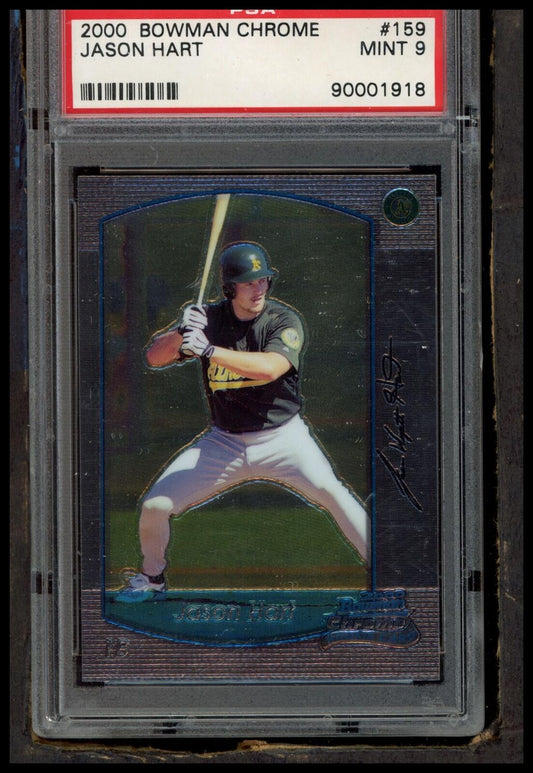 2000 Bowman Chrome #159 Jason Hart PSA 9