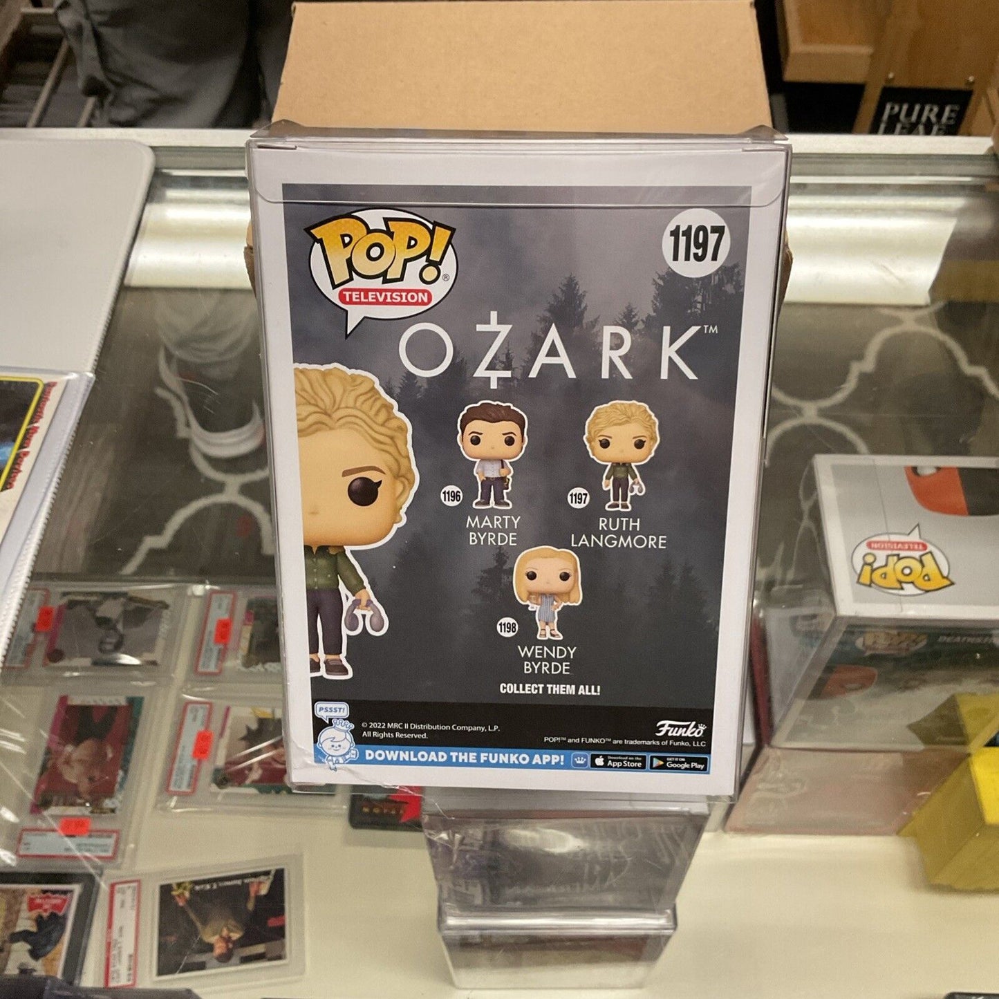 Funko Pop! Television: Ozark Ruth Langmore Signed Julia Garner COA