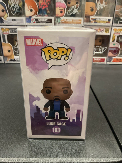 Funko Pop! Vinyl: Marvel - Luke Cage #163 Signed Mike Cotler COA