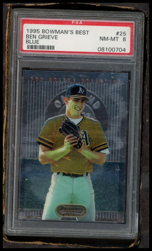 1995 Bowman'S Best #25 Ben Grieve Blue PSA 8