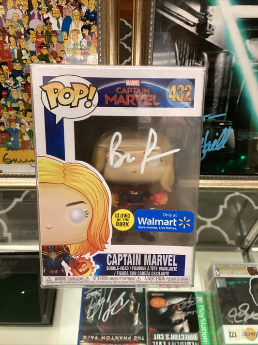 Funko Pop! Vinyl: Captain Marvel - Walmart (Exclusive) #432 Signed With COA