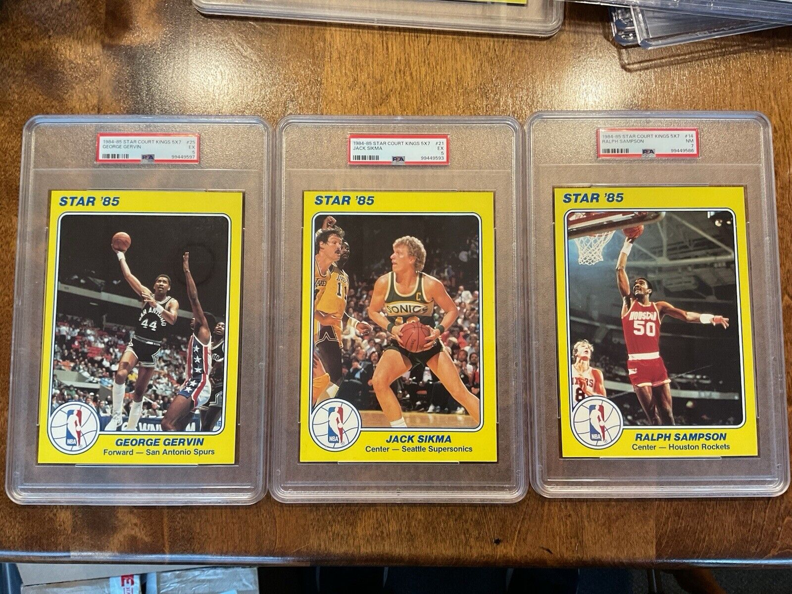 Complete Graded Series 1 NBA Court Kings Star 85/1 To 25 Graded  PSA Grades Vary