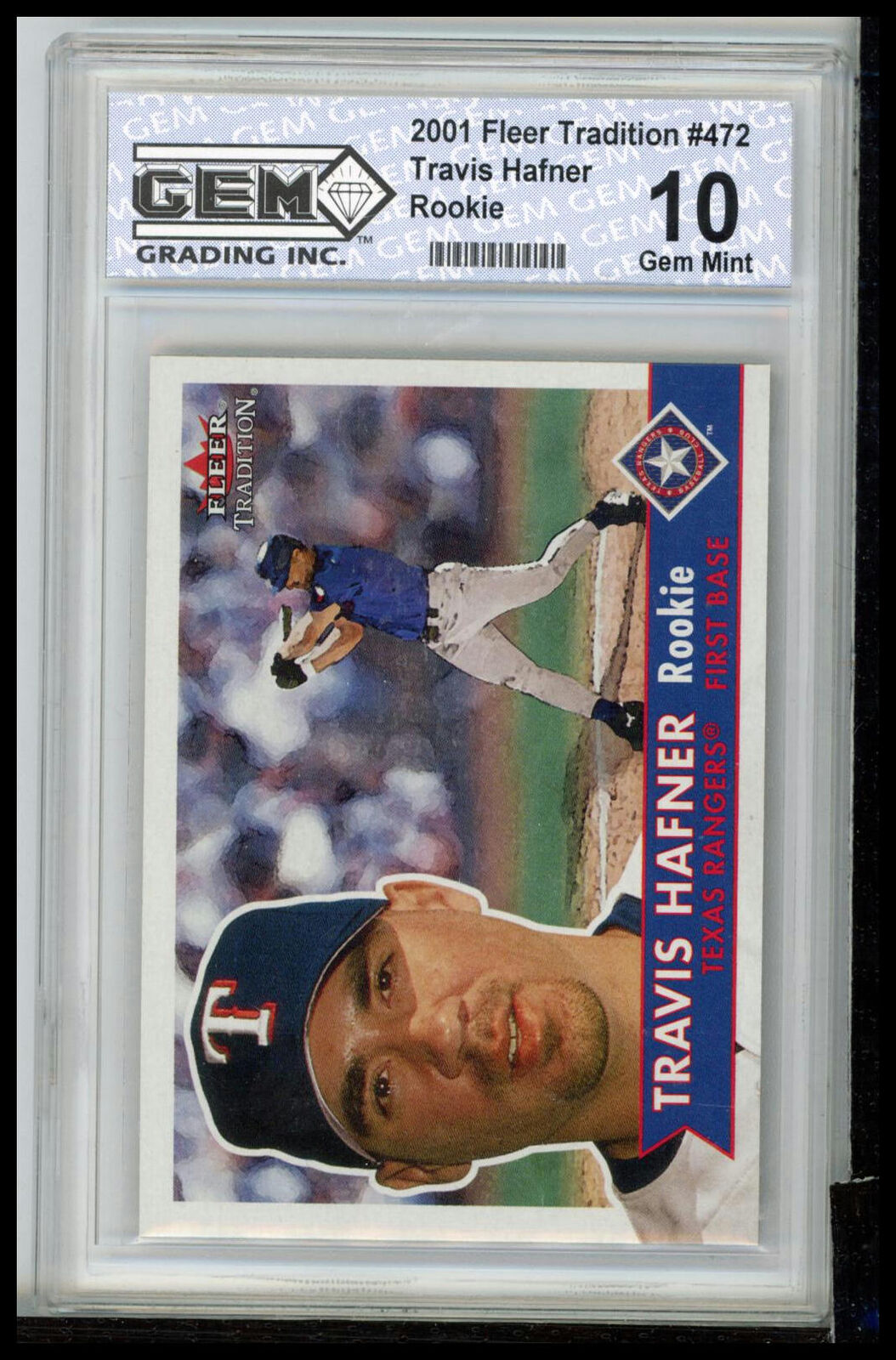 2001 Fleer Tradition #472 Travis Hafner Other 10