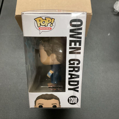 CHRIS PRATT SIGNED JURASSIC PARK OWEN GRADY FUNKO POP WITH COA