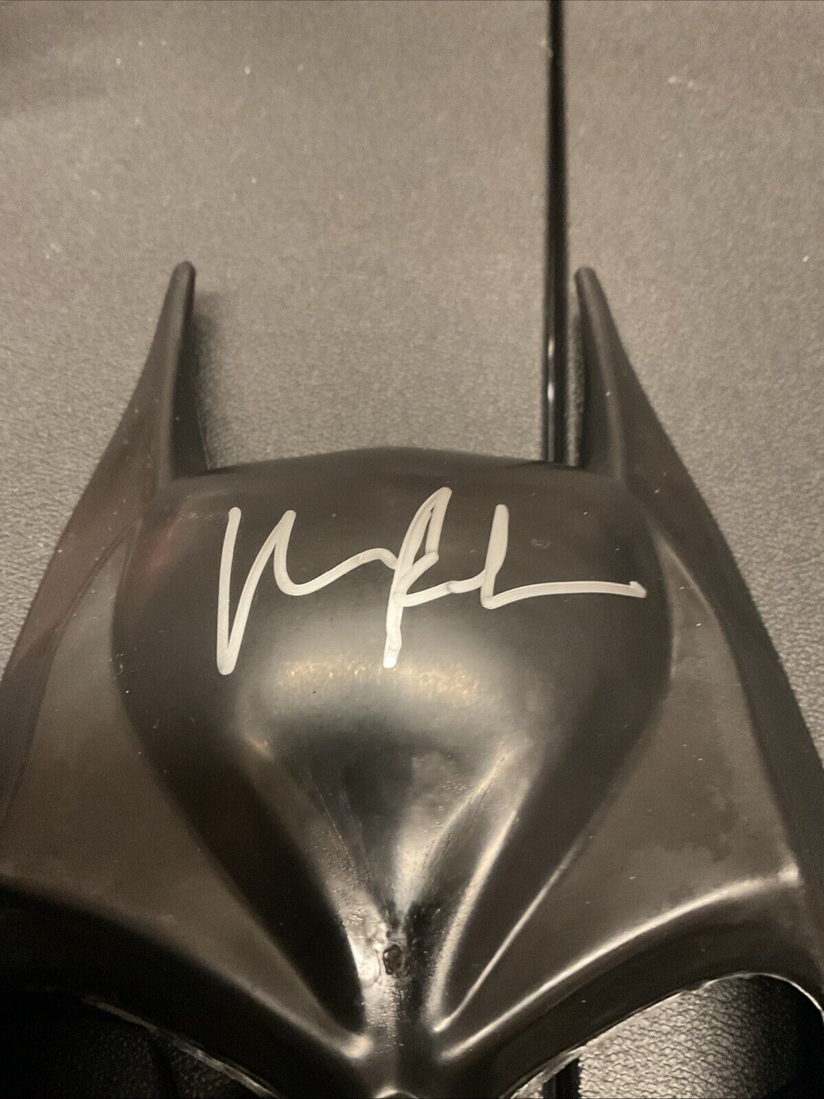 Val Kilmer "Batman" Authentic Signed Adult Batman Mask COA