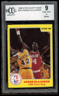 1986 Star Court Kings #25 Akeem Olajuwon BCCG 9