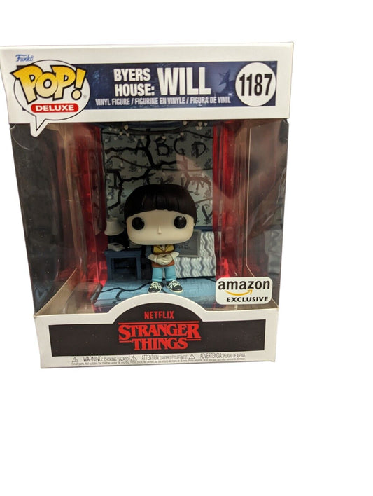 Funko Pop! #1187 Deluxe: Stranger Things - Will -w/ Protective Case