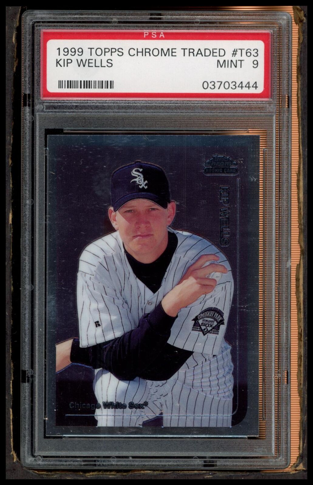 1999 Topps Chrome Traded #T63 Kip Wells PSA 9