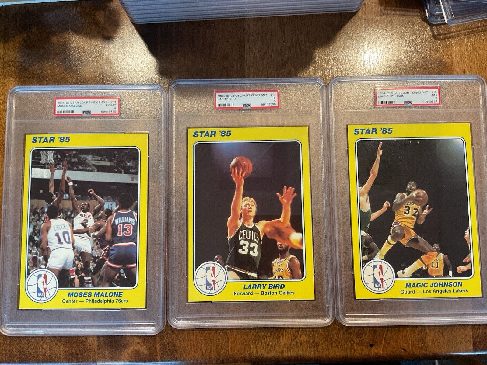 Complete Graded Series 1 NBA Court Kings Star 85/1 To 25 Graded  PSA Grades Vary