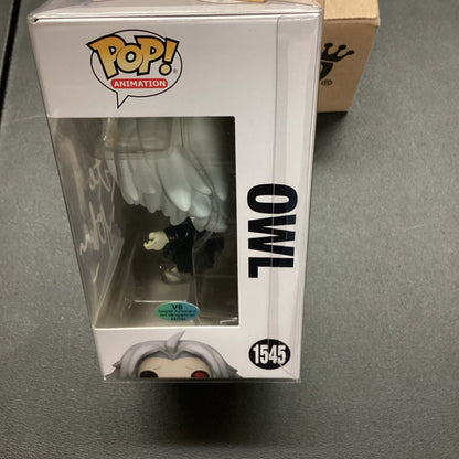 Eto Yoshimura Signed Owl Tokyo Ghoul Funko Pop With COA