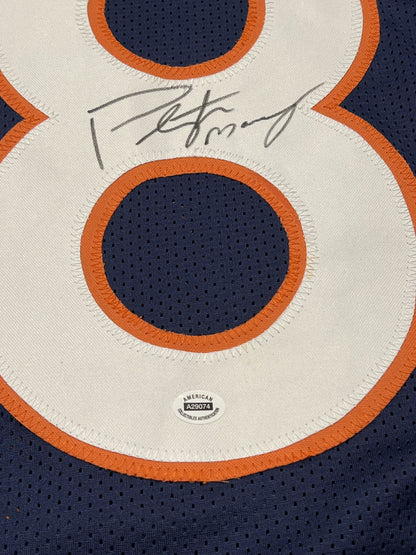 Peyton Manning Signed Denver Broncos Navy/Orange Jersey with COA