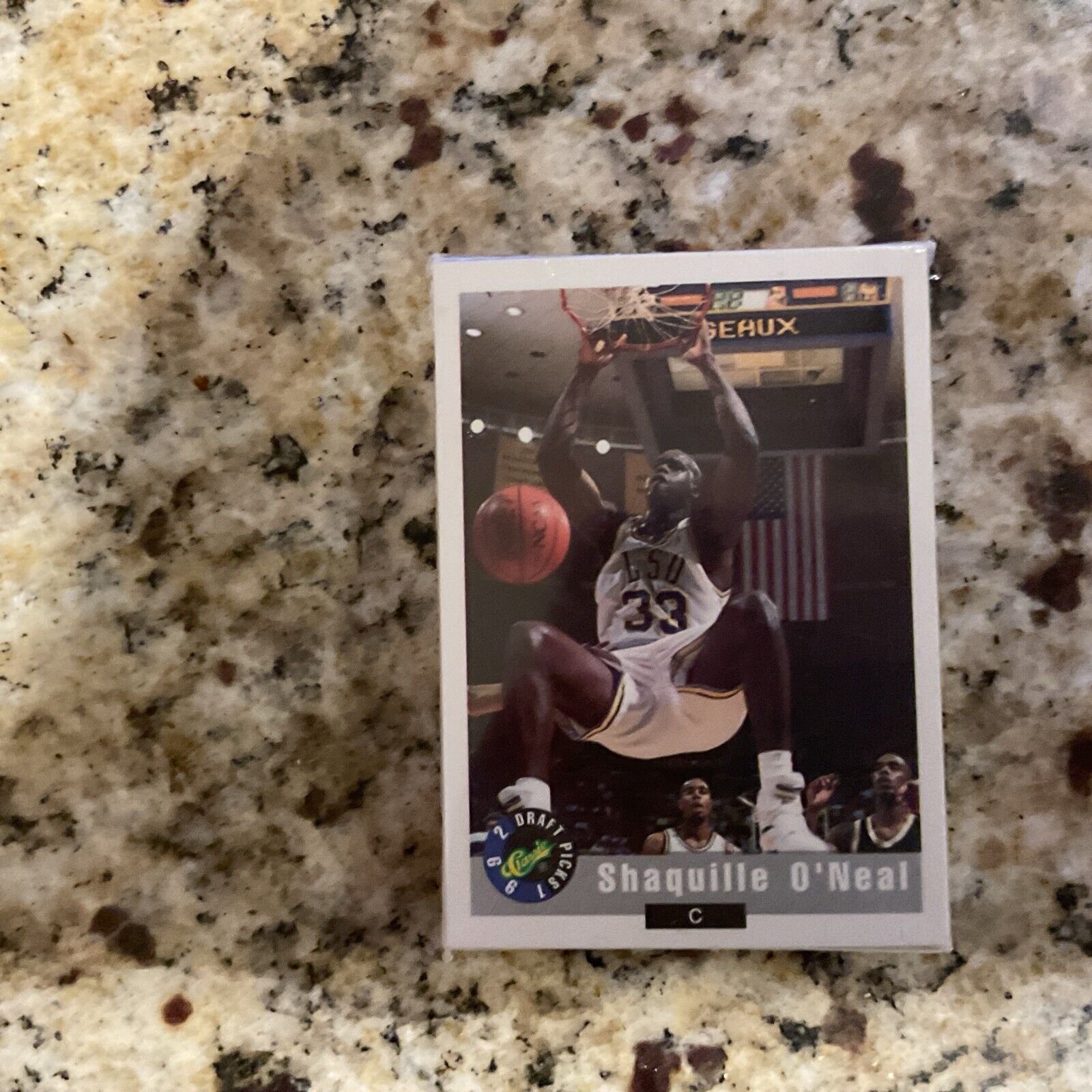 1992 draft picks sealed complete set First Car Shaquille O’neal