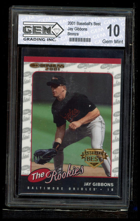 2001 Donruss #R49 Jay Gibbons Baseball's Best The Rookies Bronze Other 10